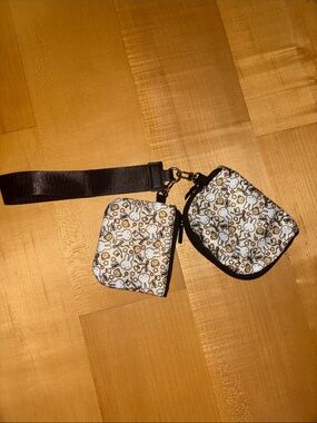 miffy White Multi Bunny Print Wristlet Pouch Set
